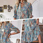 🌸Eleganckie sukienki boho z kwiatowym nadrukiem