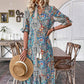 🌸Eleganckie sukienki boho z kwiatowym nadrukiem