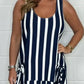 👗Wiosenne i letnie sukienki kieszonkowe w paski plus size