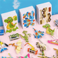 Edukacyjne puzzle 3D z kreskówkami