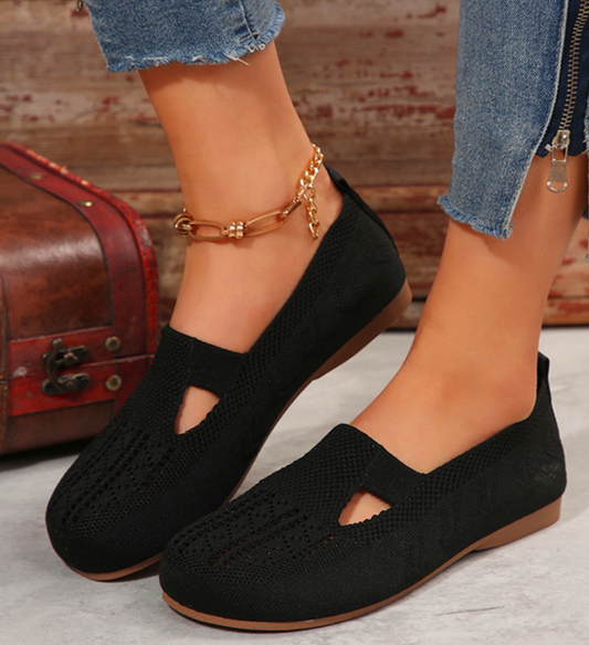 Wygodne, oddychające, dzianinowe buty do chodzenia dla kobiet