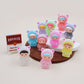 Świecące puszyste mini figurki żywiczne【✨10 sztuk/zestaw】