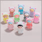 Świecące puszyste mini figurki żywiczne【✨10 sztuk/zestaw】