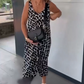 👗 【S-3XL】Damska sukienka bez rękawów z modnym nadrukiem