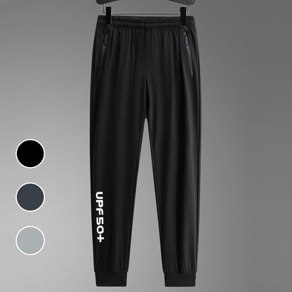 Sportowe, szybkoschnące i oddychające spodnie do biegania unisex