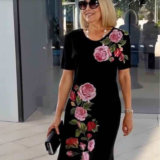 👗Stylowa sukienka z kwiatowym nadrukiem