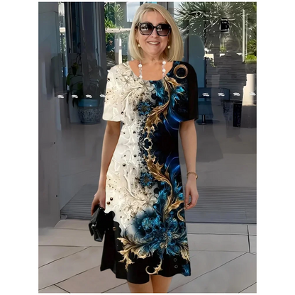 【S-3XL】🌺Unikalna sukienka z kwiatowym nadrukiem