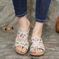Women's Comfortable Open-Toe Platform Slippers