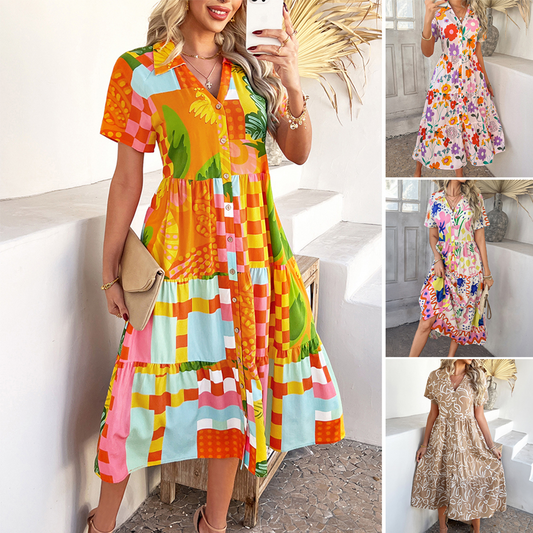 Casualowe sukienki w stylu boho