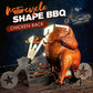 Stojak na kurczaka BBQ w kształcie motocykla