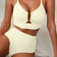🔥 S-2XL 🌞✨49% ΕΚΠΤΩΣΗ! 👙Γυναικείο μαγιό με ψηλή μέση και διακοσμητικά τελειώματα