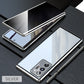 Dwustronne etui z hartowanego szkła magnetycznego do telefonów Samsung S23-S25