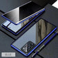 Dwustronne etui z hartowanego szkła magnetycznego do telefonów Samsung S23-S25
