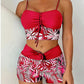 🏖️2026 Νέο σχέδιο👙✨Γυναικείο μαγιό δύο τεμαχίων με τύπωμα