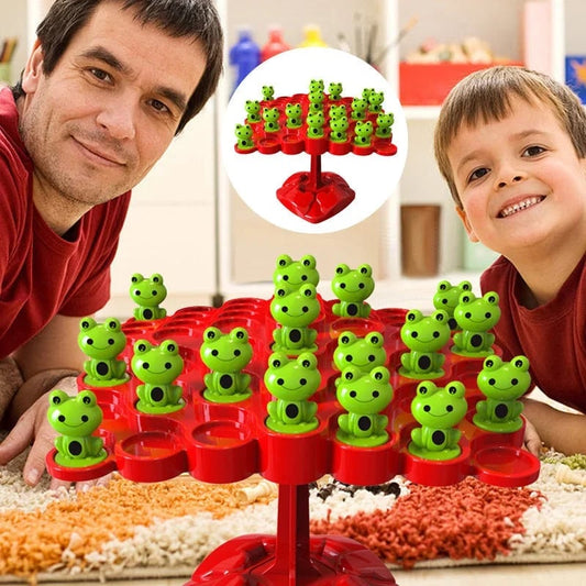 Juego de equilibrio para las ranas