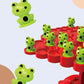 Juego de equilibrio para las ranas