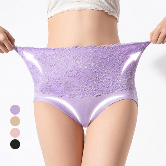 Majtki damskie z wysokim stanem w rozmiarze plus size