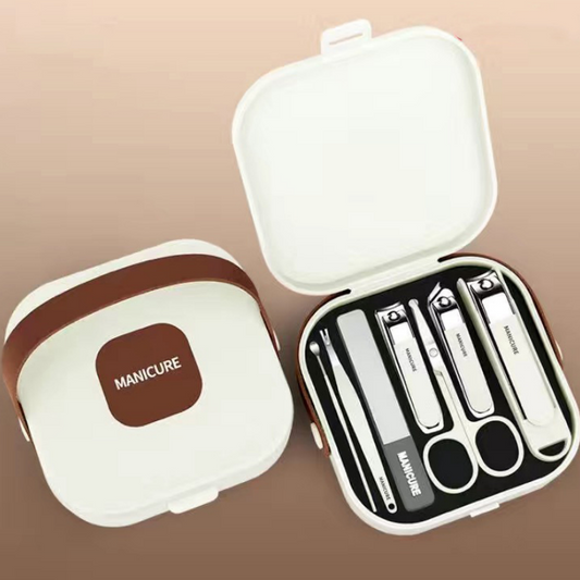 Portable 7-częściowy zestaw do manicure z obcinaczem do paznokci