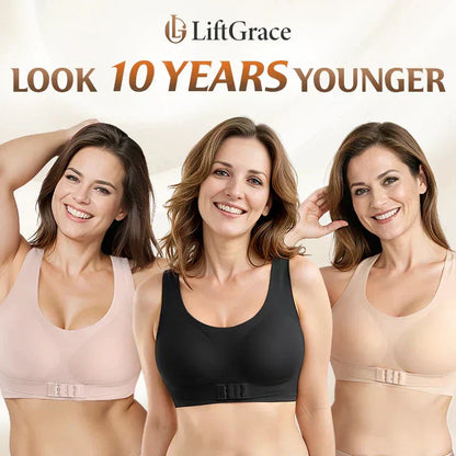 Biustonosz bezszwowy z fiszbinami, zapewniający mocne podtrzymanie biustu