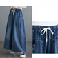 Spodnie jeansowe z szerokimi nogawkami w stylu vintage