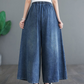 Spodnie jeansowe z szerokimi nogawkami w stylu vintage