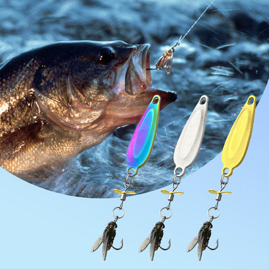 🎣 Innowacyjny design - metalowy haczyk na muchę