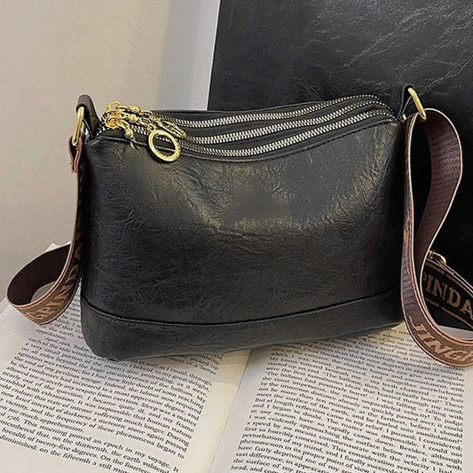 Retro torba typu sling o dużej pojemności