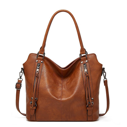 👜50% ΕΚΠΤΩΣΗ! ✨ Γυναικεία τσάντα από μαλακό δέρμα – Υψηλής ποιότητας PU, ευέλικτη μεταφορά, οργανωμένο εσωτερικό 🌸