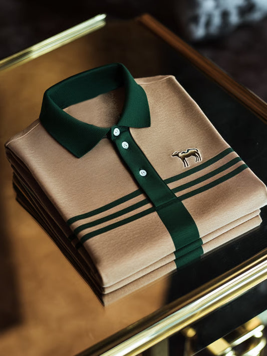 Męska koszulka polo Vintage Holiday Business Casual