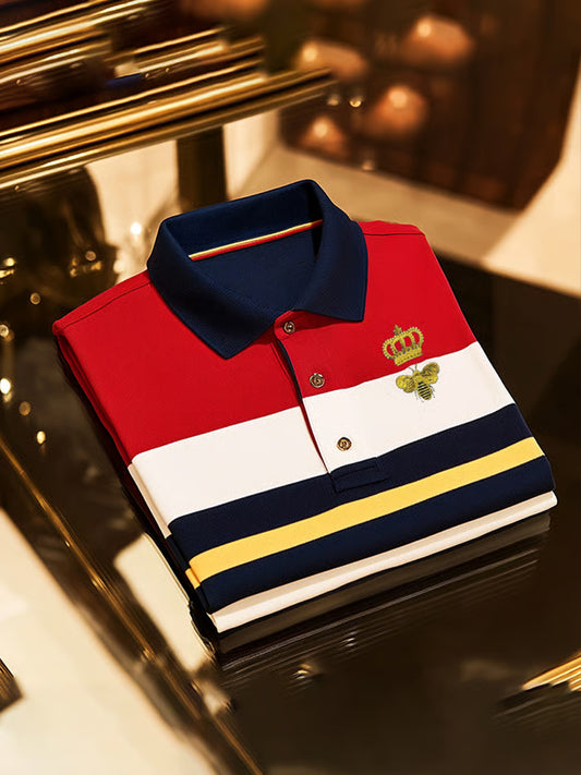 Męska koszulka polo Vintage Holiday Business Casual