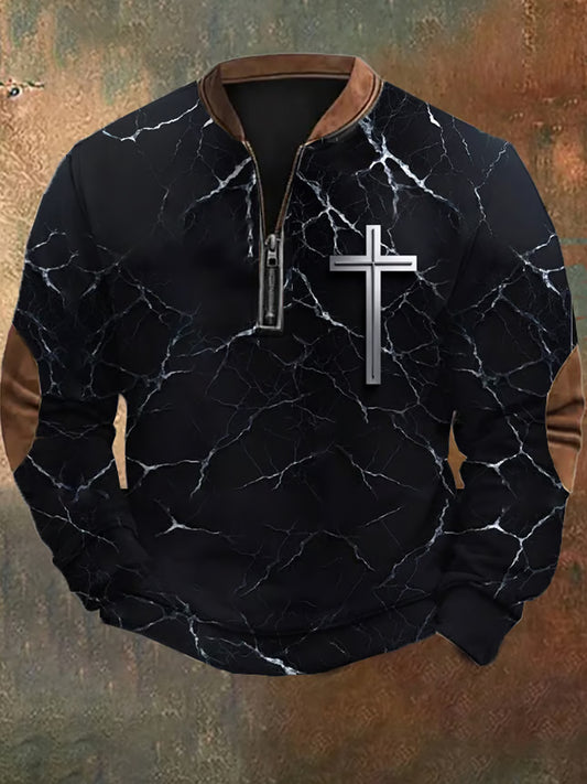 Męska bluza w stylu vintage Art Faith Casual