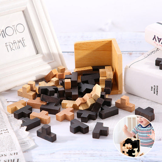 Drewniana gra logiczna