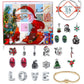 🎅Zestaw bransoletek DIY z kalendarzem adwentowym na 24 dni