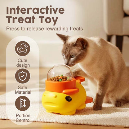 Interaktywna zabawka-dystrybutor smakołyków dla zwierząt domowych Clownfish