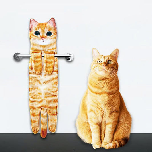 😺 2026 Uroczy ręcznik z kotkiem