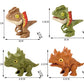 【✨ 1 + 3 gratis】Zabawki dinozaury do gryzienia