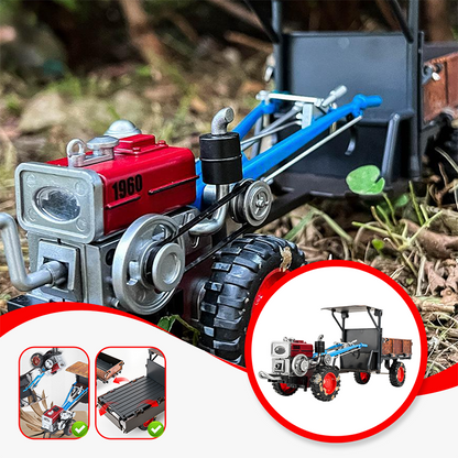 Retro model traktora dla dzieci