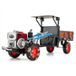 Retro model traktora dla dzieci