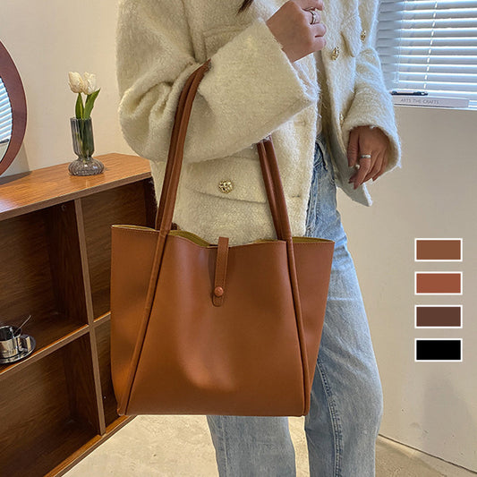 Minimalistyczna torba o dużej pojemności dla kobiet