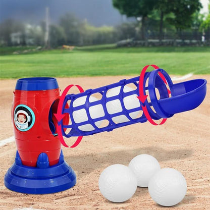 Zestaw do automatycznego rzucania piłek baseballowych dla dzieci