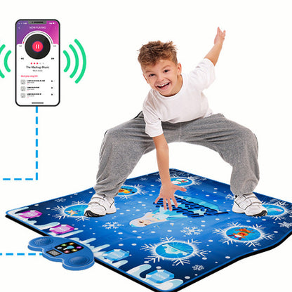 【✨ Bezpłatna dostawa】Podświetlana mata do tańca z funkcją odtwarzania muzyki i Bluetooth