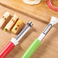 🥳🔪1+1 ΔΩΡΕΑΝ 🍎 Εργαλείο για φρούτα από ανοξείδωτο ατσάλι! Αφαίρεση πυρήνα και αποφλοίωση με μια απλή περιστροφή. ⏱️