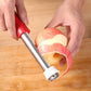 🥳🔪1+1 ΔΩΡΕΑΝ 🍎 Εργαλείο για φρούτα από ανοξείδωτο ατσάλι! Αφαίρεση πυρήνα και αποφλοίωση με μια απλή περιστροφή. ⏱️