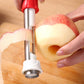🥳🔪1+1 ΔΩΡΕΑΝ 🍎 Εργαλείο για φρούτα από ανοξείδωτο ατσάλι! Αφαίρεση πυρήνα και αποφλοίωση με μια απλή περιστροφή. ⏱️