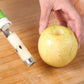 🥳🔪1+1 ΔΩΡΕΑΝ 🍎 Εργαλείο για φρούτα από ανοξείδωτο ατσάλι! Αφαίρεση πυρήνα και αποφλοίωση με μια απλή περιστροφή. ⏱️