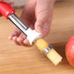 🥳🔪1+1 ΔΩΡΕΑΝ 🍎 Εργαλείο για φρούτα από ανοξείδωτο ατσάλι! Αφαίρεση πυρήνα και αποφλοίωση με μια απλή περιστροφή. ⏱️