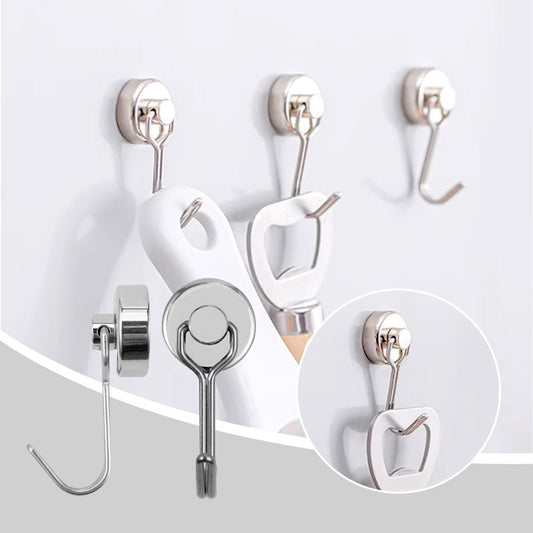 Mocne, odporne na uderzenia, obrotowe o 360° magnetyczne haczyki do zawieszania