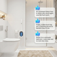 🚽Κιτ καθαρισμού τουαλέτας μιας χρήσης χωρίς επαφή🧼