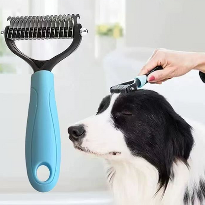 🐾 1+1 δωρεάν 🧹 Διπλής όψης χτένα για γάτες και σκύλους🐶