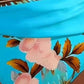 🌈40% ΕΚΠΤΩΣΗ!✨👙Γυναικείο μπικίνι με ψηλή μέση και λουλουδάτο μοτίβο!  Απολαύστε την κομψότητα και την άνεση στην παραλία! 😎✨